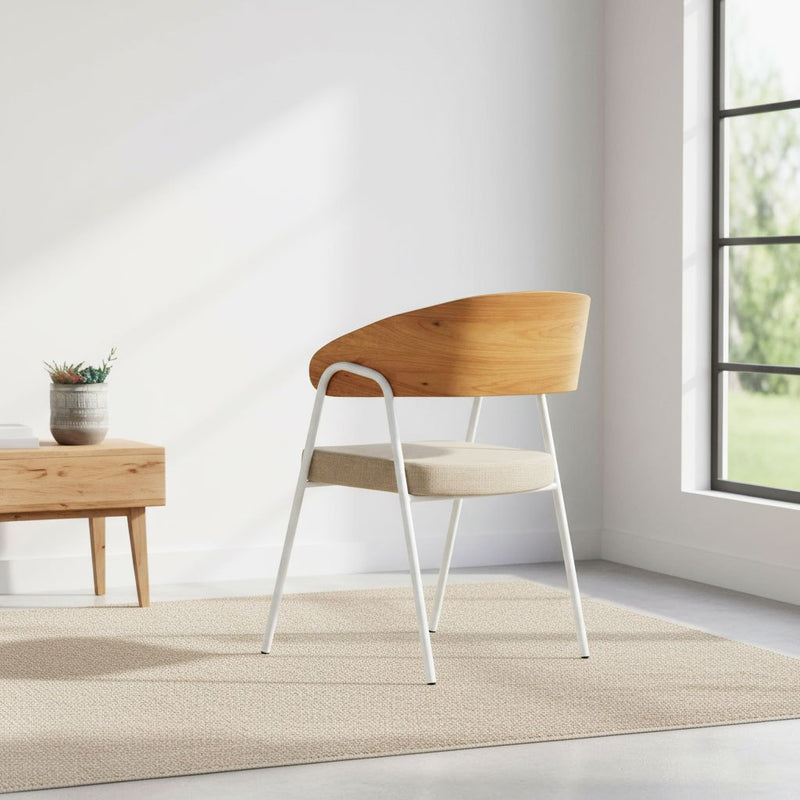 Poltrona Aero Cadeira Decorativa Com Apoio Overseas