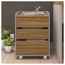 Gaveteiro Escritório Studio 3 Gavetas Caemmun