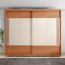 Guarda Roupa Casal Roma 2 Portas 6 Gavetas Marrom Caemmun