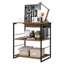 Estante Aparador Livreiro Organizador Fabrick Marrom Caemmun