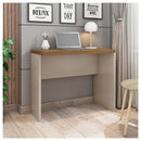 Mesa De Computador Escritório Studio Marrom Bege - Caemmun