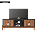 Rack Bancada Para Tv Até 72 Polegadas Tiger Preto Caemmun