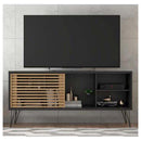 Rack Bancada Para TV Até 55 Polegadas Frizz Preto Caemmun