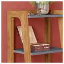 Mesa Lateral Loft Cinza/natture - Líder Design