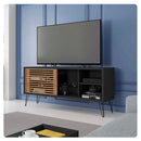 Rack Bancada Para TV Até 55 Polegadas Frizz Preto Caemmun