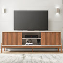 Rack Bancada Para Tv Até 72 Polegadas Tiger Marrom Caemmun