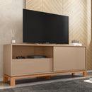 Bancada Rack Para TV até 55 Polegadas Jace Marrom Caemmun