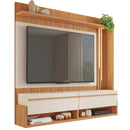 Painel Para TV Até 60 Polegadas Marrom Vivenda Caemmun