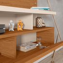 Painel Para TV Até 55 Polegadas Marrom Black Caemmun