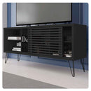 Rack Bancada Para TV Até 55 Polegadas Frizz Preto Caemmun