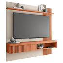 Painel Para Tv Até 65 Polegadas Jade Marrom Caemmun