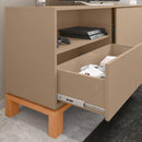 Bancada Rack Para TV até 55 Polegadas Jace Marrom Caemmun