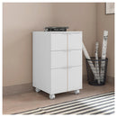 Kit Conjunto Escritório 9 Peças Cubic Branco Caemmun