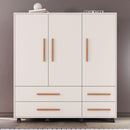 Cômoda 3 Portas 4 Gavetas Seth Branca Caemmun