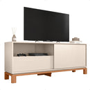 Bancada Rack Para TV até 55 Polegadas Jace Marrom Caemmun