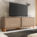 Bancada Rack Para TV até 65 Polegadas Jace Marrom Caemmun