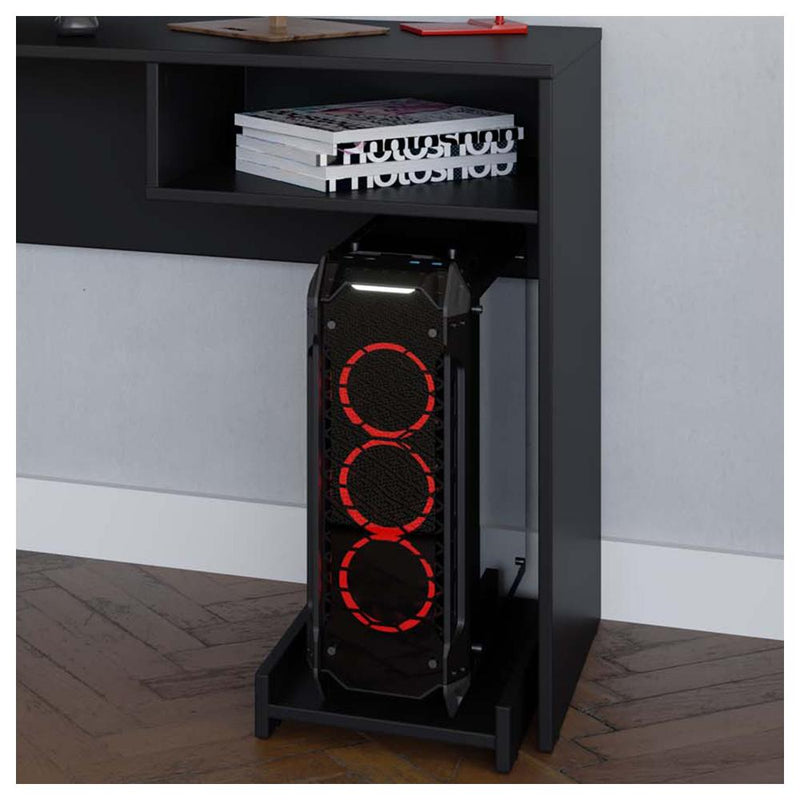 Mesa Gamer Escrivaninha Para Computador Pixel Preto Caemmun