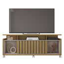 Rack Bancada Para Tv até 65 Polegadas Stars Marrom Caemmun