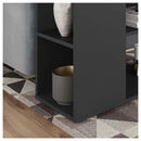 Mesa Lateral De Apoio Decorativa Centro Opala Preto Caemmun