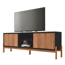 Rack Bancada Para Tv Até 72 Polegadas Tiger Preto Caemmun