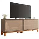 Bancada Rack Para TV até 65 Polegadas Jace Marrom Caemmun