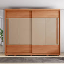 Guarda Roupa Casal Roma 2 Portas 6 Gavetas Marrom Caemmun