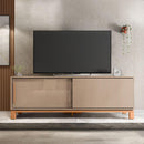 Bancada Rack Para TV até 65 Polegadas Jace Marrom Caemmun