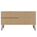 Bancada Rack Montada Até 50 Polegadas Bege Frizz Caemmun