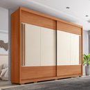 Guarda Roupa Casal Roma 2 Portas 6 Gavetas Marrom Caemmun