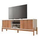 Rack Bancada Para Tv Até 72 Polegadas Tiger Marrom Caemmun