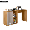 Mesa Para Escritório Office Future Marrom Caemmun