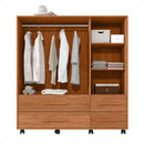 Cômoda 3 Portas 4 Gavetas Seth Marrom Caemmun