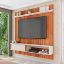 Painel Para TV até 65 Polegadas Sena Marrom Caemmun