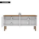 Bancada Para TV Até 60 Polegadas Multi Branco Caemmun