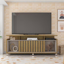 Rack Bancada Para Tv até 65 Polegadas Stars Marrom Caemmun