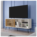 Rack Bancada Para TV Até 55 Polegadas Frizz Bege Caemmun