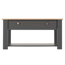 Mesa De Centro Para Sala De Estar Cinza Canada Caemmun