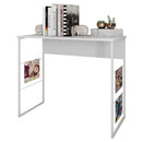 Livreiro Aparador Sala De Estar Fabrick Branco Caemmun