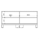 Bancada Rack Para TV até 45 Polegadas Jace Marrom Caemmun