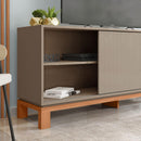 Bancada Rack Para TV até 45 Polegadas Jace Marrom Caemmun