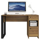 Escrivaninha Mesa Computador Escritório Meta Marrom Caemmun