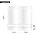 Painel Bancada Para TV até 65 Polegadas Marrom Sena Caemmun