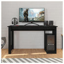 Mesa Gamer Para Computador Escrivaninha Preta 136 Cm Caemmun