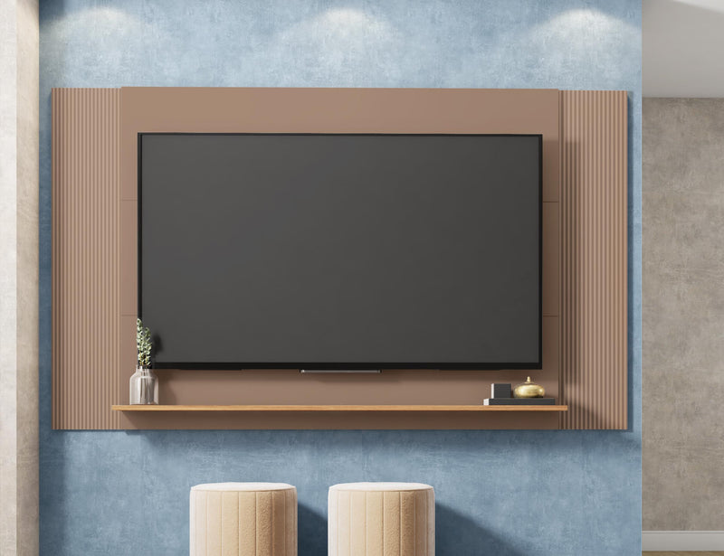 Painel Para Tv Até 65 Polegadas 3 Em 1 Jace Cinza