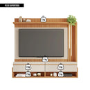 Painel Para TV Até 60 Polegadas Marrom Vivenda Caemmun