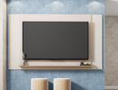 Painel Para Tv Até 65 Polegadas 3 Em 1 Jace Bege