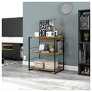 Estante Aparador Livreiro Organizador Fabrick Marrom Caemmun