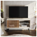 Bancada Rack Montada Até 50 Polegadas Bege Frizz Caemmun