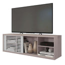 Rack Bancada Para TV 55 Polegadas Cinza Multiverso Caemmun