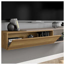 Rack Suspenso Bancada Flexível Sala de Estar Eleven Caemmun